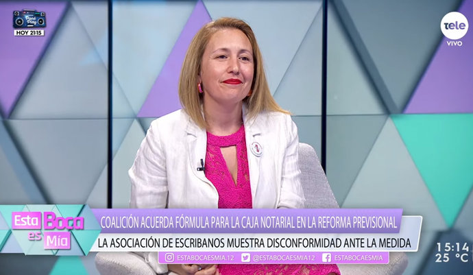 imagen de Nuevas reuniones y participaciones en TV en defensa de la Caja Notarial
