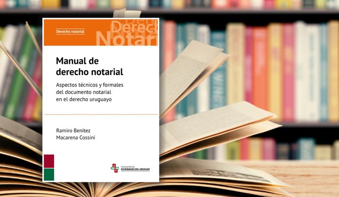 imagen de Novedad editorial del sello de la AEU: Manual de derecho notarial