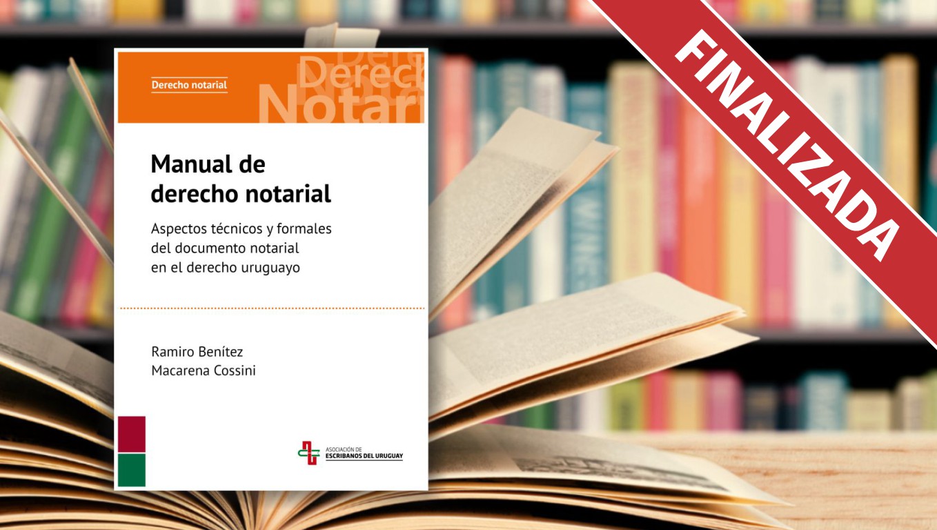 Biblioteca: Presentación del libro «Manual de derecho notarial»