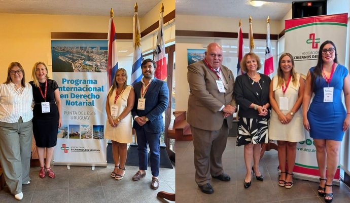 imagen de Galería: Finalizó con éxito el Primer Programa Internacional en Derecho Notarial