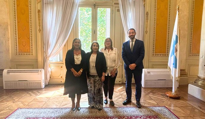 imagen de Reunión de autoridades con la presidenta de la SCJ