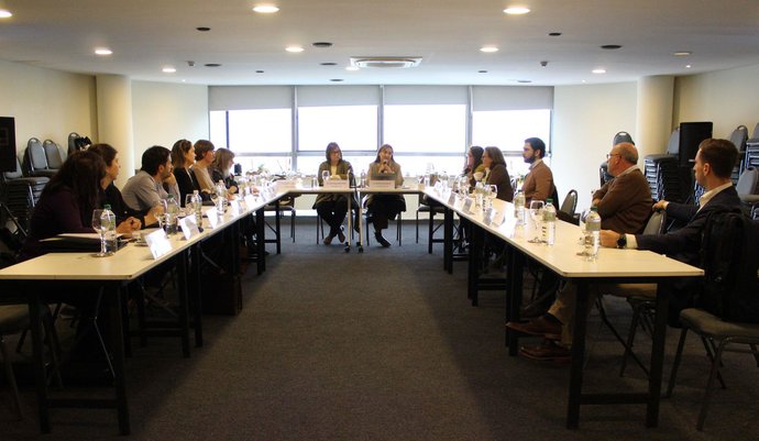 imagen de Autoridades nacionales y filiales participaron de una nueva reunión de la Comisión de Interior
