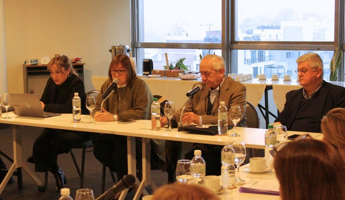imagen de Comisión Directiva Nacional y Tribunal de Ética mantuvieron una reunión de trabajo
